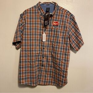 Dickies Flex Shirt‎ Mens Shirt XL Modern Fit Moisture Wicking Button Down New